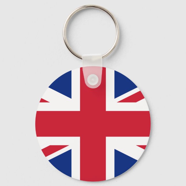 United Kingdom National Flag Key Ring (Front)