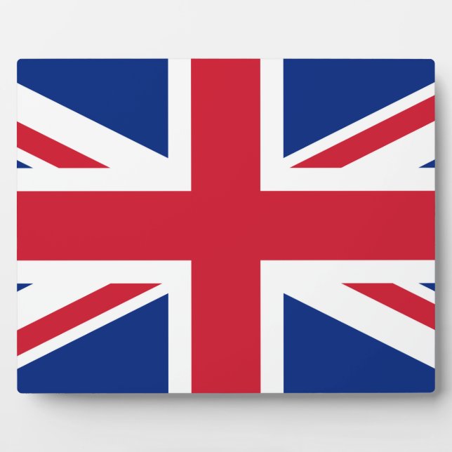 United Kingdom National Flag Plaque (Front)