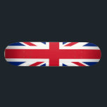 United Kingdom National Flag Skateboard<br><div class="desc">National flag of Great Britain & Northern Ireland This flag, also known as the Union Jack or Union Flag, originated in 1801 with the union of Great Britain and Ireland. It consists of a combination of the flags of England, Scotland and Ireland, and has a 2:1 ratio (although a version...</div>