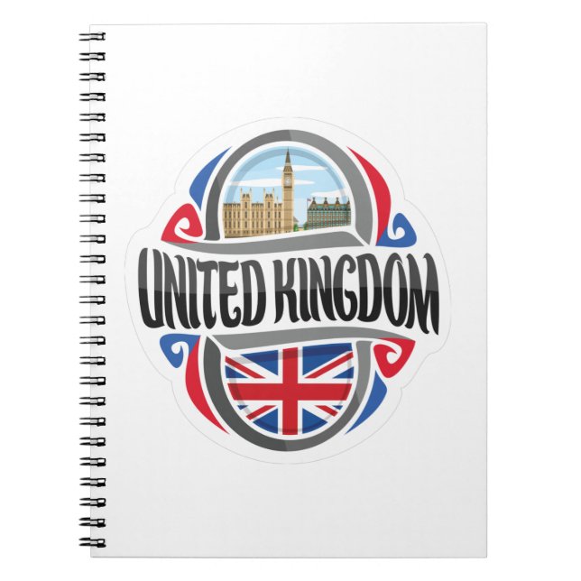 United Kingdom Notebook (Front)