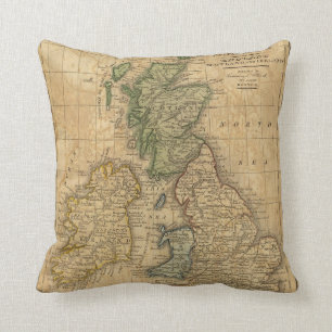United Kingdom of England, Scotland and Ireland Cushion