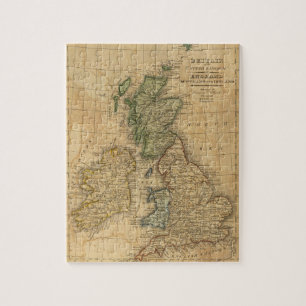United Kingdom of England, Scotland and Ireland Jigsaw Puzzle