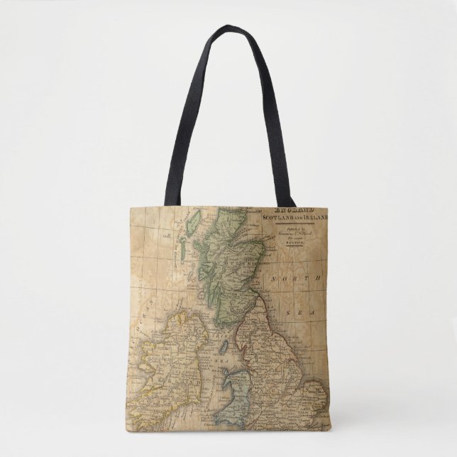 United Kingdom of England, Scotland and Ireland Tote Bag (Front)