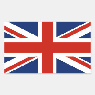 United Kingdom of Great Britain and Northern Irela Rectangular Sticker