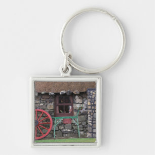 United Kingdom, Scotland, Isle of Skye, stone Key Ring