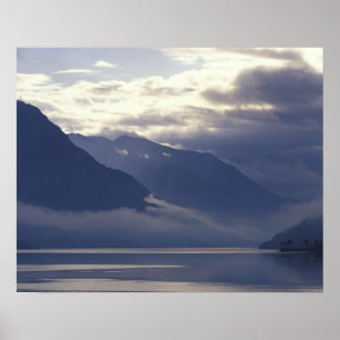 United Kingdom, Scotland. Loch Duich Poster