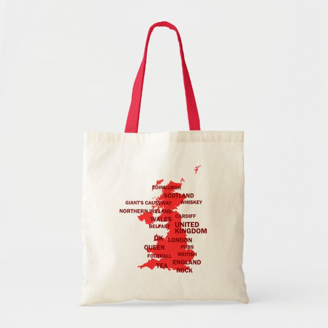 United Kingdom Tote Bag (Front)