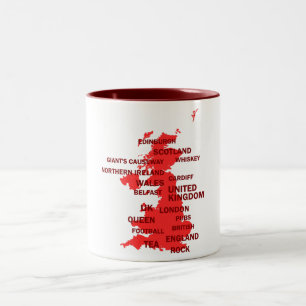 United Kingdom Two-Tone Coffee Mug