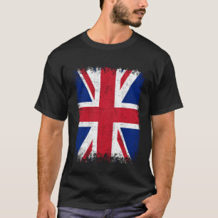 United Kingdom UK Union Jack Flag England Great Br T-Shirt