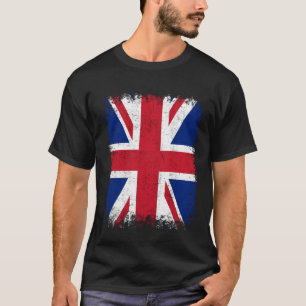 United Kingdom UK Union Jack Flag England Great Br T-Shirt