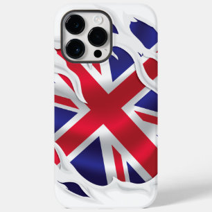 United Kingdom Under The Skin Flag Case-Mate iPhone 14 Pro Max Case