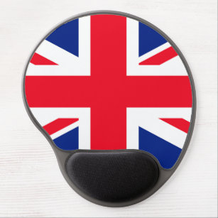 United Kingdom Union Jack Flag Gel Mouse Pad