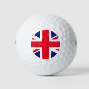 United Kingdom Union Jack Flag Golf Balls