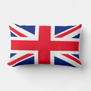 United Kingdom Union Jack Flag Lumbar Cushion
