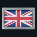 United Kingdom Union Jack Flag of British Colonies Belt Buckle<br><div class="desc">The Union Jack, a tapestry woven with threads of history, flutters proudly, a symbol of a nation forged in unity. Its story begins in 1606, when King James VI of Scotland ascended to the English throne as King James I. To commemorate the union of these two kingdoms, he commissioned a...</div>