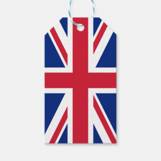 United Kingdom Union Jack Flag of British Colonies Gift Tags