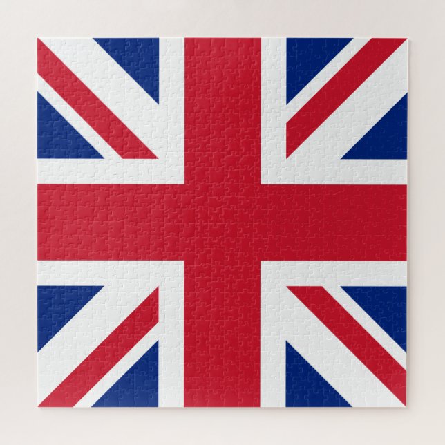 United Kingdom Union Jack Flag of British Colonies Jigsaw Puzzle (Horizontal)