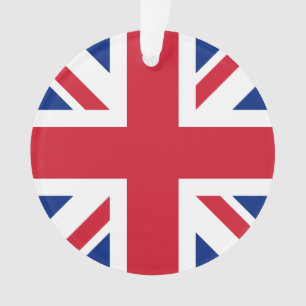 United Kingdom Union Jack Flag of British Colonies Ornament