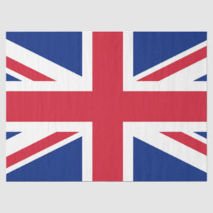 United Kingdom Union Jack Flag of British Colonies Tissue Paper