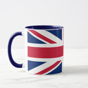 United Kingdom Union Jack Flag Personalized Mug