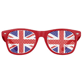 United Kingdom Union Jack Flag Retro Sunglasses