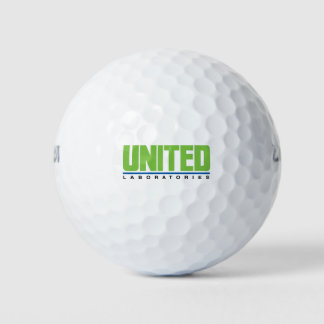 United Laboratories Logo Golf Balls