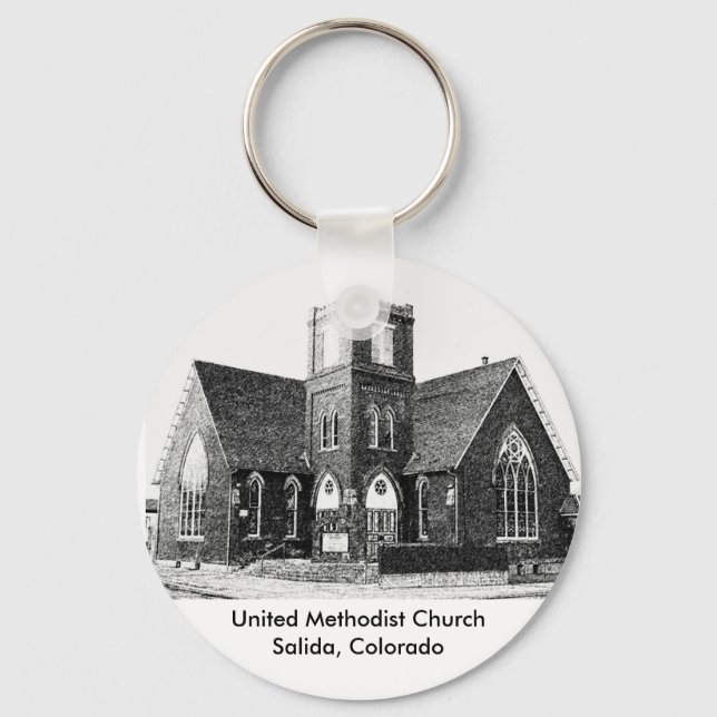 United Methodist Church Key Ring (Front)