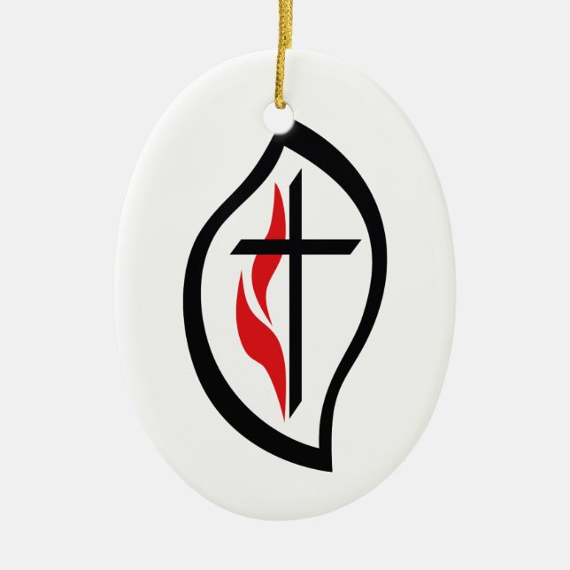 United Methodist Women Ceramic Ornament (Front)