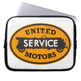 United Motors Service vintage sign reproduction Laptop Sleeve