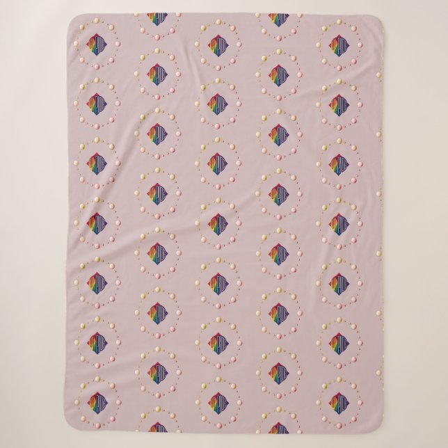 United Pride Proud Future Sherpa Blanket (Front)