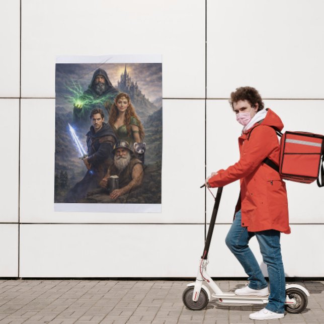 United Races Epic Scene Poster | Fantasy Unity Art (Creator Uploaded)