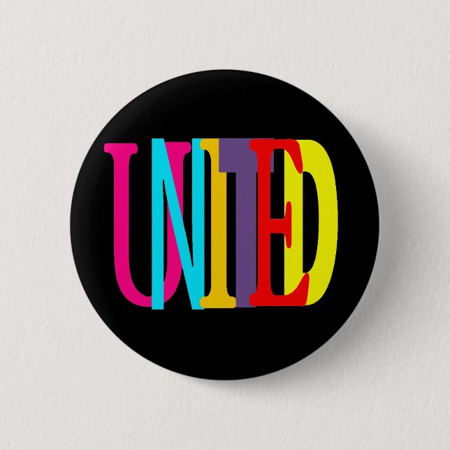United Round Button (Front)