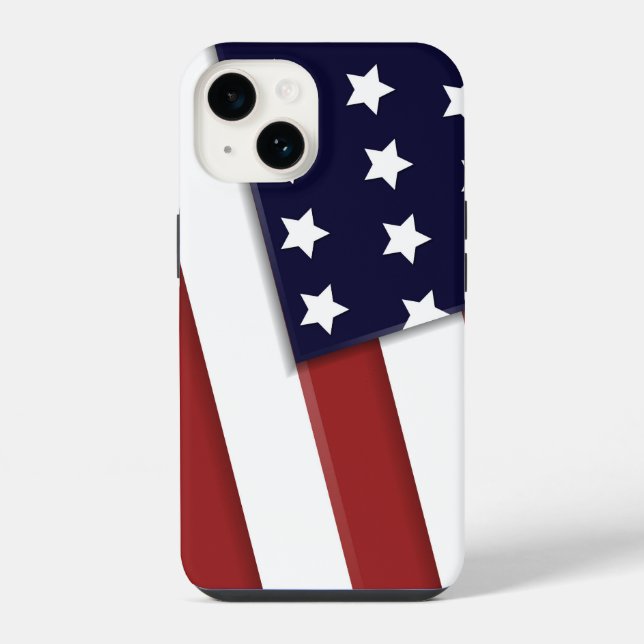 United State Flag  iPhone Case (Back)
