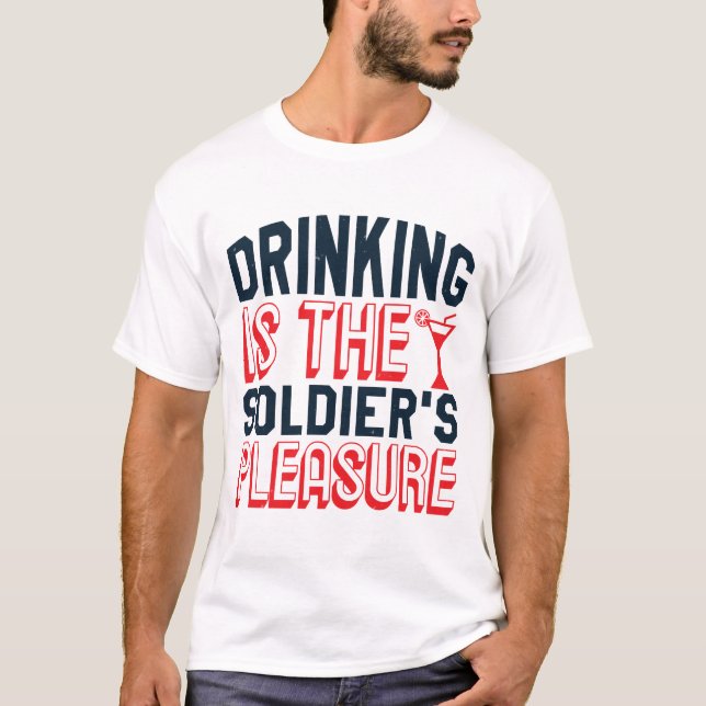 United State Navy - us navy Drinking Shirt (Front)