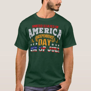 UNITED STATE OF AMERICA INDEPENDENCE DAY T-Shirt