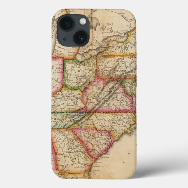 United States 11 Case-Mate iPhone Case (Back)