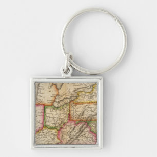 United States 11 Key Ring