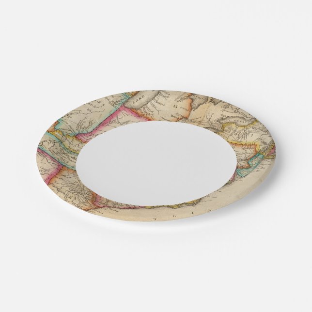 United States 11 Paper Plate (Angled)