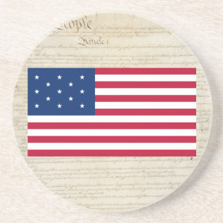 united States 13 Star Flag Coaster