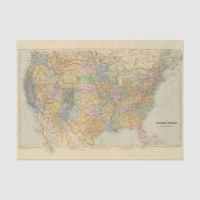 United States 23 Tissue Paper (Front)