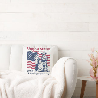 United States 250th Anniversary Commemorative Art  Cushion