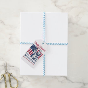 United States 250th Anniversary Commemorative Art Gift Tags