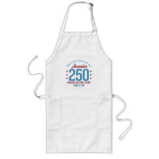United States 250th Anniversary Making History Long Apron