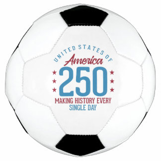 United States 250th Anniversary Making History Soccer Ball