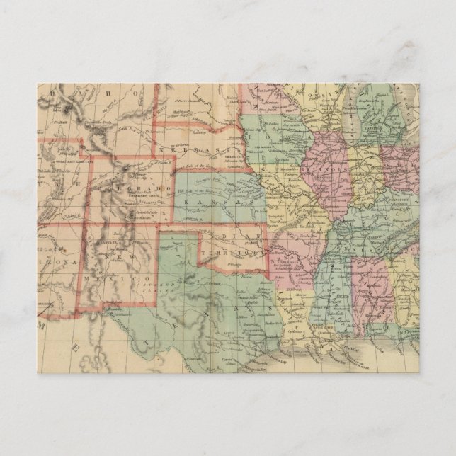 United States 28 Postcard (Front)