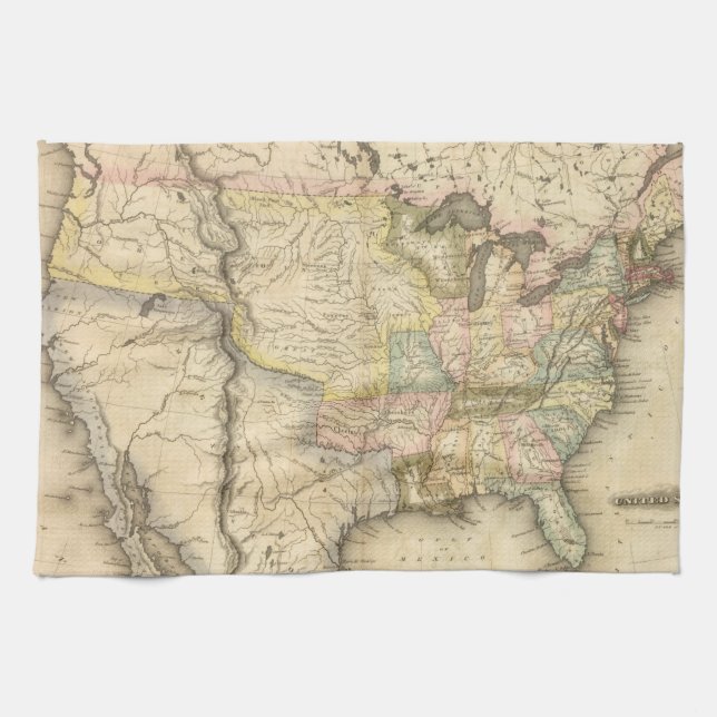 United States 29 Tea Towel (Horizontal)