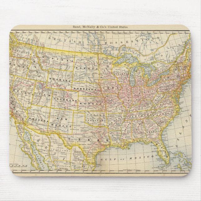 United States 4 Mouse Pad (Front)