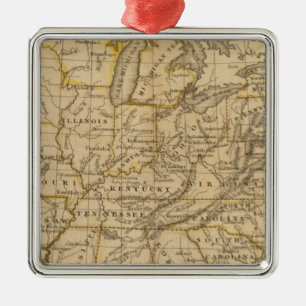 United States 5 Metal Ornament
