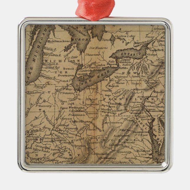 United States 5 Metal Ornament (Front)