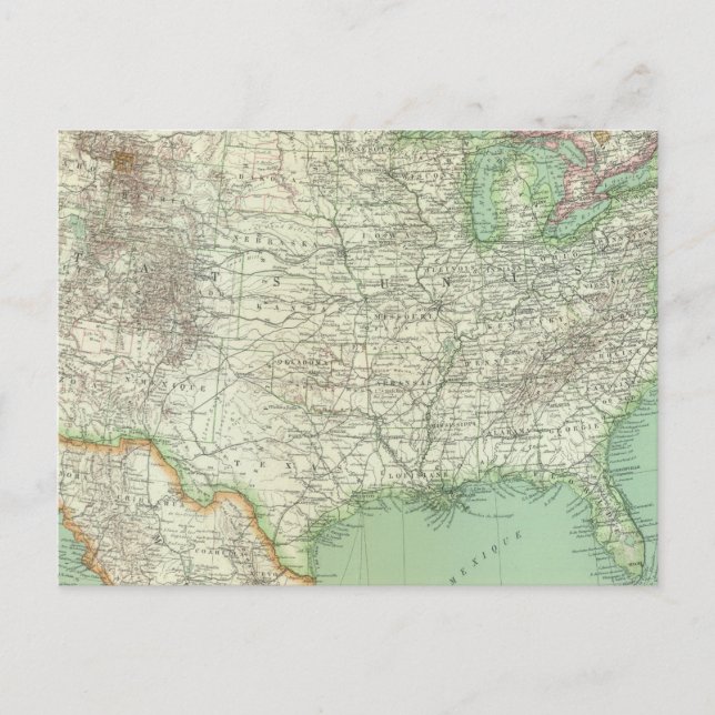 United States 7 Postcard (Front)
